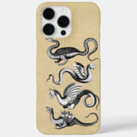 Four Dragons Sepia