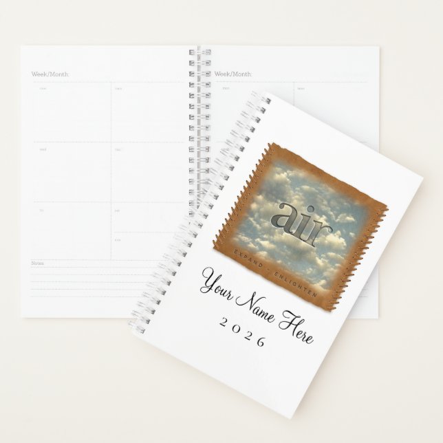 Four Elements - AIR - Personalised Day Planner (Display)