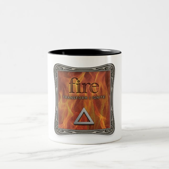 Four Elements - Fire - Coffee Mug (Center)