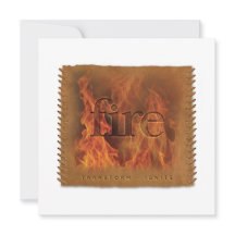 Four Elements - FIRE - Personalised Notecard