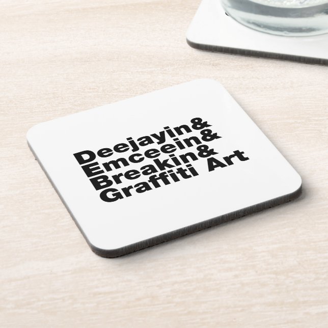 Four Elements of Hip Hop Coaster (Left Side)