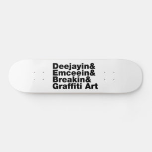 Four Elements of Hip Hop Skateboard