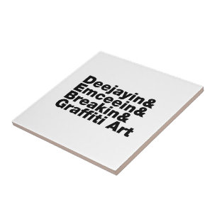 Four Elements of Hip Hop Tile