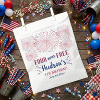 Four Ever Free! 4th Of July 4th Birthday Party