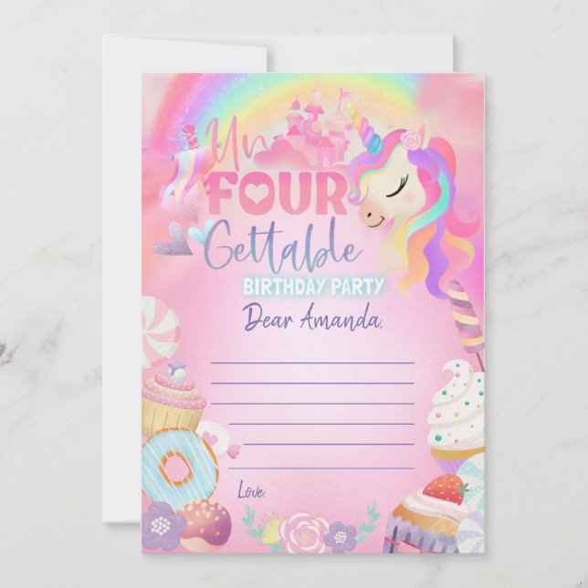 four ever Sweet Time Capsule Card (Front)