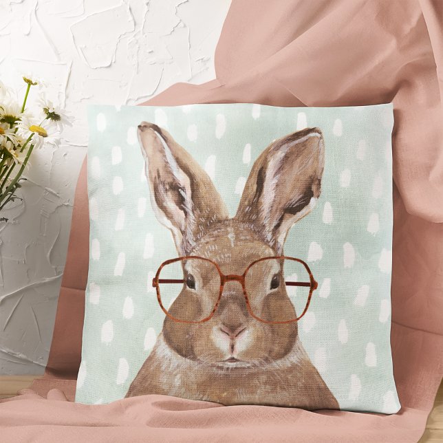 Four-Eyed Forester | Bunny Rabbit Cushion (Creator Uploaded)