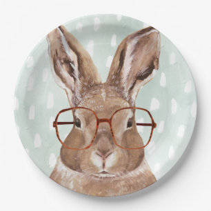 Four-Eyed Forester   Bunny Rabbit Paper Plate