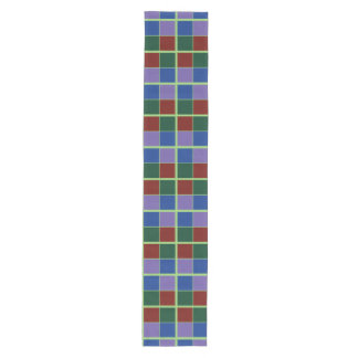 Four Fandom Colours Chequered Medium Table Runner