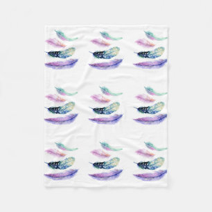 Four Feather Fleece Blanket