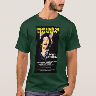 Four Flies on Gray Velvet 1971 Dario Argento  (2)  T-Shirt