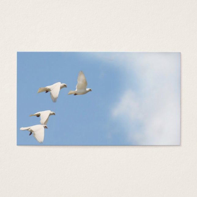 Four flying doves (Front)