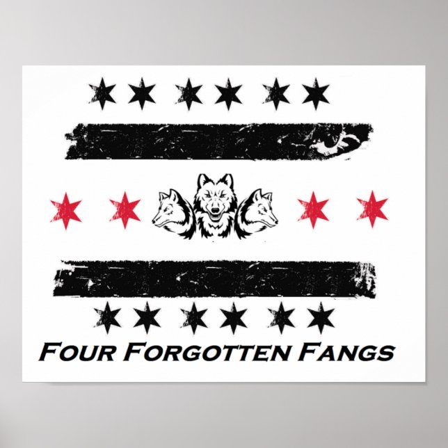 Four Forgotten Fangs - Army Poster (Front)