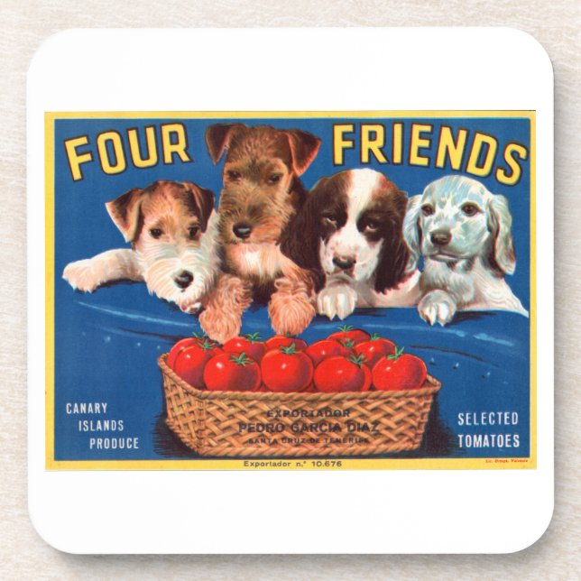 Four Friends Coaster (Front)