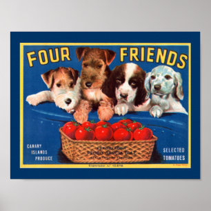 Four Friends Poster