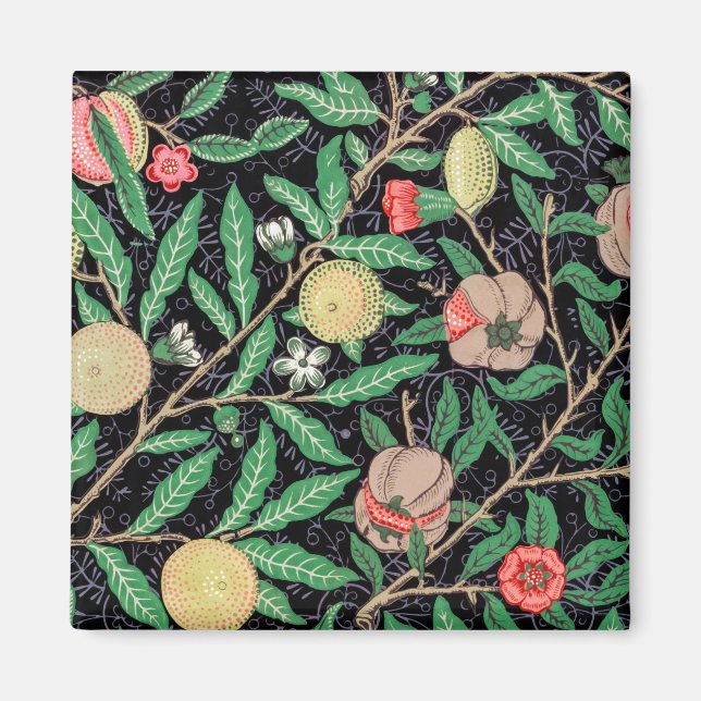Four Fruit, William Morris Magnet (Front)