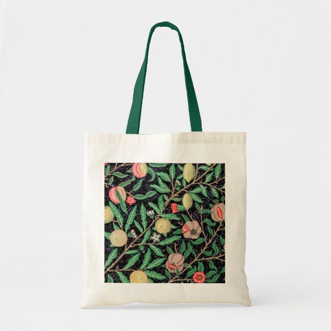 Four Fruit, William Morris Tote Bag (Front)