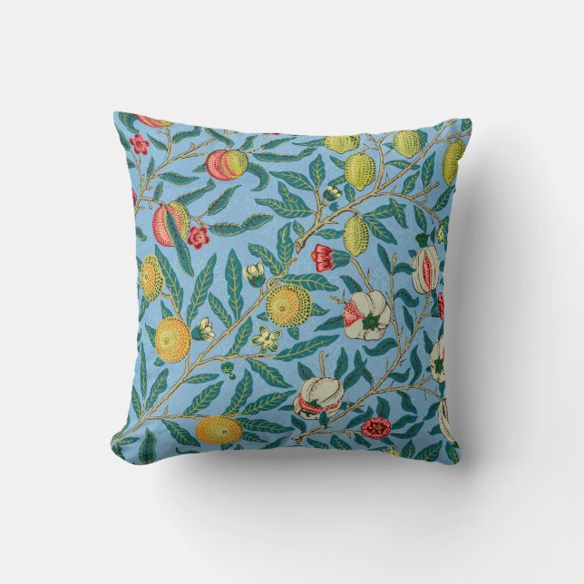 Four Fruits, pattern by William Morris Cushion (Front)