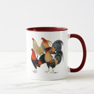 Four Gamecocks Mug