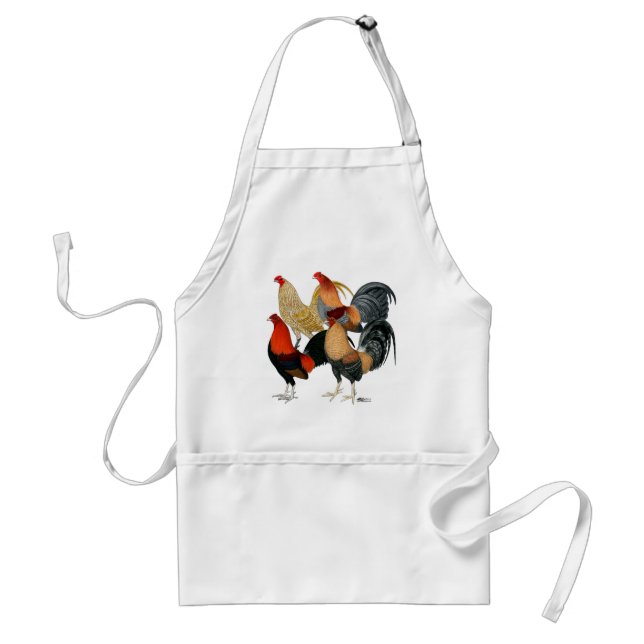 Four Gamecocks Standard Apron (Front)