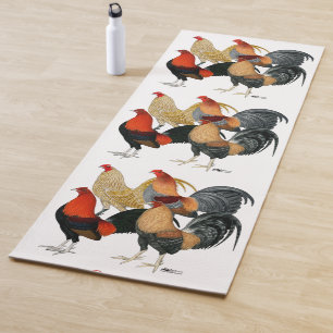 Four Gamecocks Yoga Mat