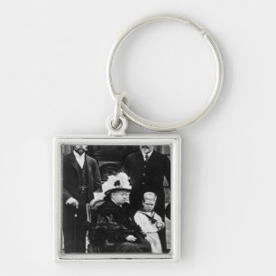 Four Generations of Victorian Royalty Key Ring