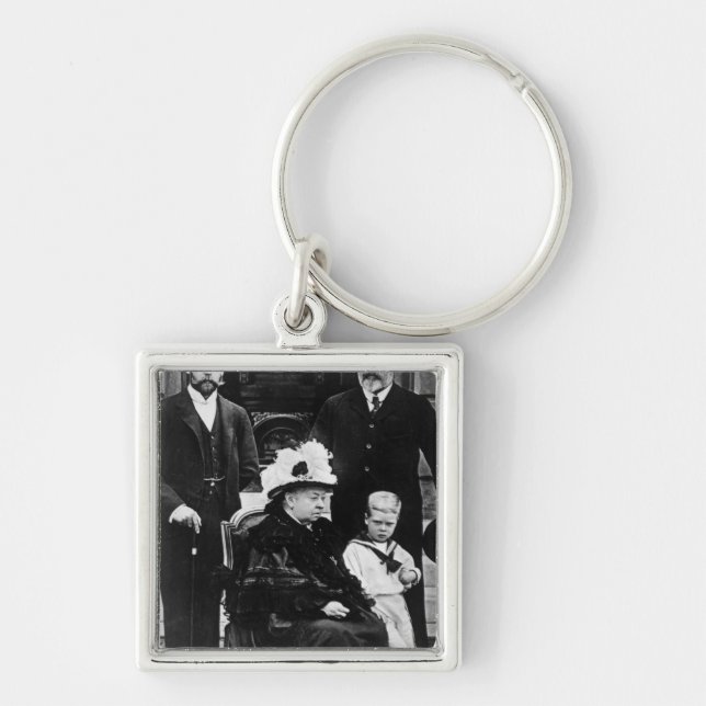 Four Generations of Victorian Royalty Key Ring (Front)