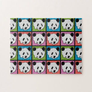 Four Giant Panda Bears Jigsaw Puzzle