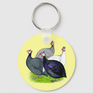 Four Guineas Key Ring