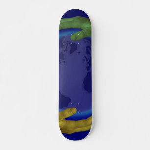 Four Hands on Earth Skateboard
