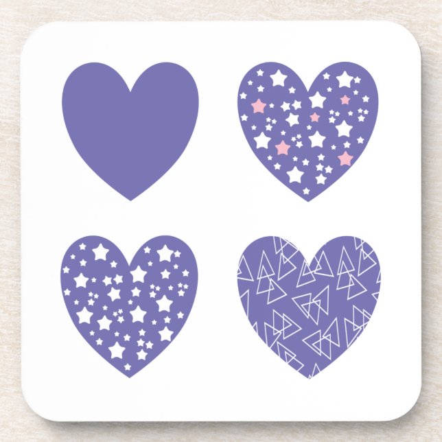 Four Hearts Coaster (Front)