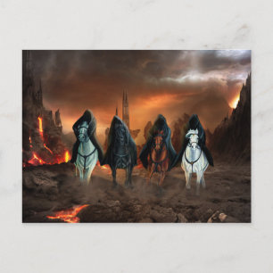 Four Horsemen Of The Apocalypse Postcard