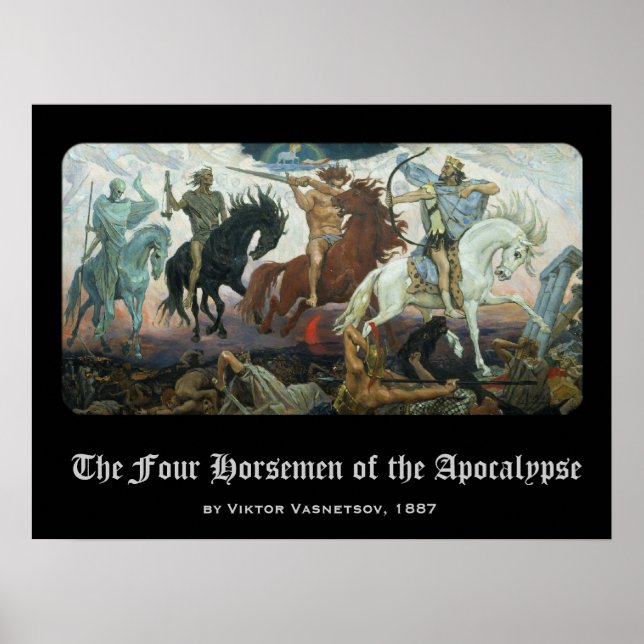 Four Horsemen of the Apocalypse Poster (Front)