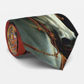 Four Horses Of The Apocalypse Tie (Rolled)