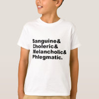 Four Humours Sanguine Choleric Melancholic Phlegm
