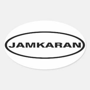 FOUR Jamkaran Oval Sticker