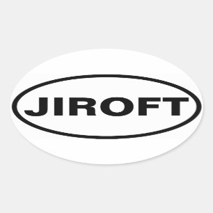 FOUR Jiroft Oval Sticker