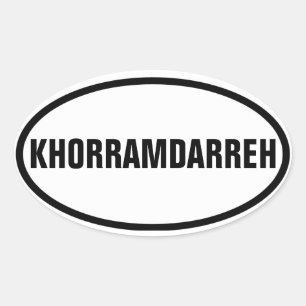 FOUR Khorramdarreh Oval Sticker