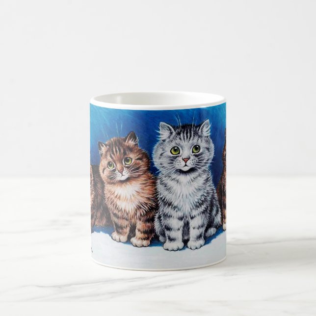 Four Kittens, Louis Wain Coffee Mug (Center)
