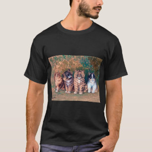 Four Kittens, Louis Wain T-Shirt