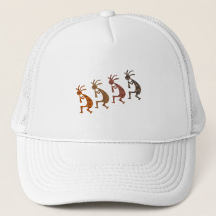 Four Kokopelli Trucker Hat