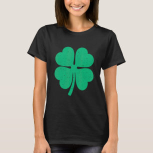 Four Leaf C Lucky Shamrock Irish St Patrick's Day T-Shirt