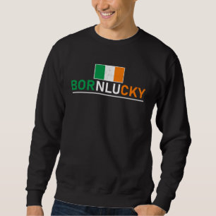 Four Leaf C Lucky St Patrick s Day Sweatshirt