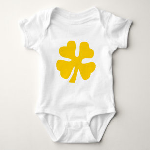 Four Leaf Clover - Amber Baby Bodysuit