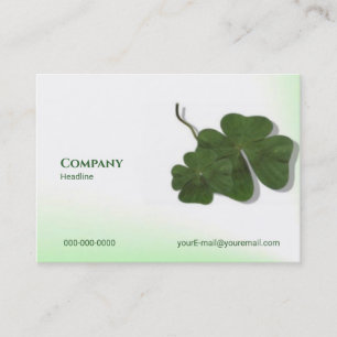 Four Leaf Clover Business Card