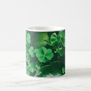 Four Leaf Clover Charm Coffee Mug