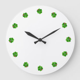 Four Leaf Clover Clock