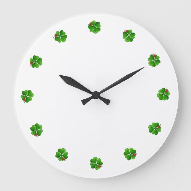 Four Leaf Clover Clock (Front)