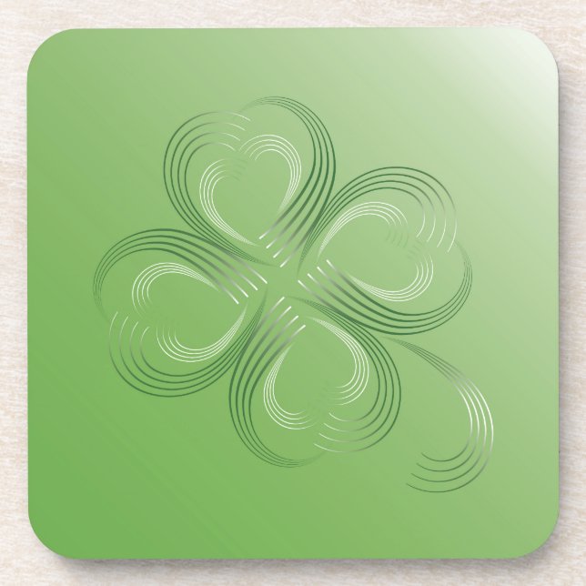 Four Leaf Clover Coaster (Front)