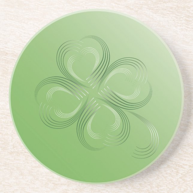 Four Leaf Clover Coaster (Front)