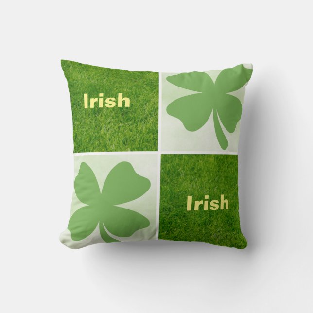 Four Leaf Clover Cushion (Front)